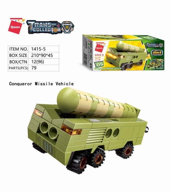 Qman Thunder Expedition Kampbil 1415 sæt 8v1