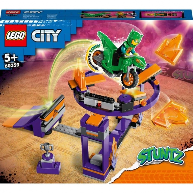 Kaskaderudfordring med rampe og ring LEGO City Stuntz