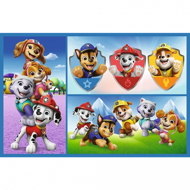 Puslespil Regler Paw Patrol 2i1 2x70 brikker