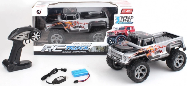 R/C monsterbil med tretrins gearkasse