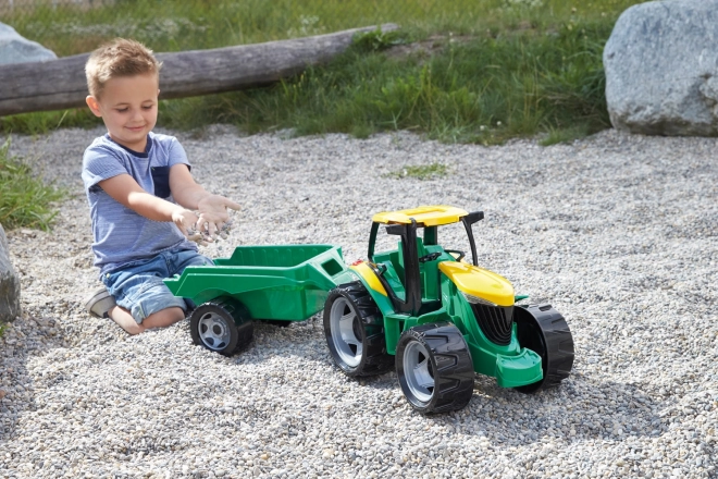 Lena Traktor uden skovl og gravko med trailer