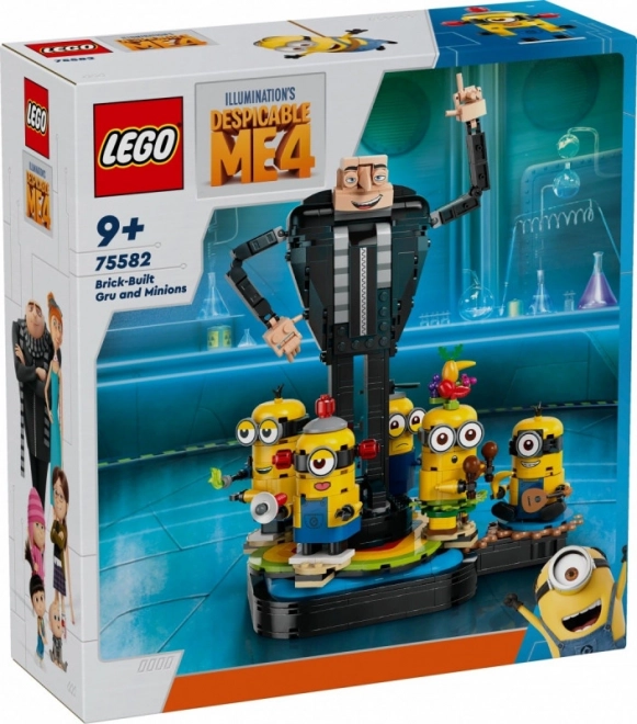 Lego Grusomme mig 4 Gru og Minions i klodser