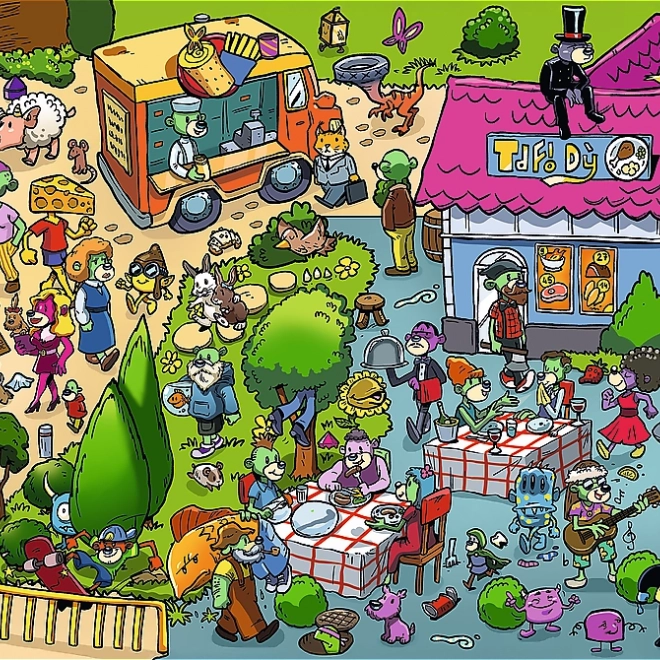 Puzzle Treflíci: Spy Guy 160 brikker