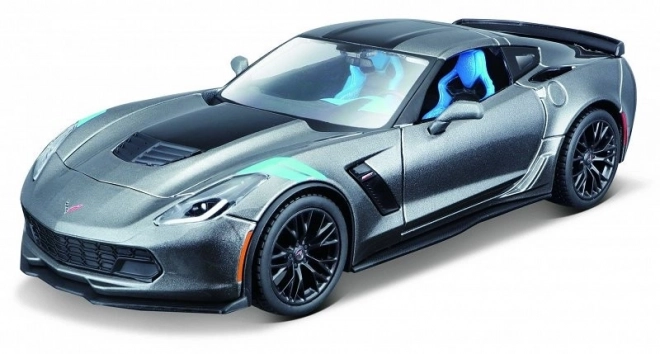 Model bil Corvette Grand Sport 2017 1:24