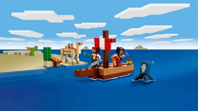 LEGO Minecraft 21259 Sejltur på piratskib