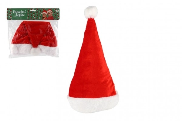 julebørnelue stofdiameter 25 cm på kort karneval