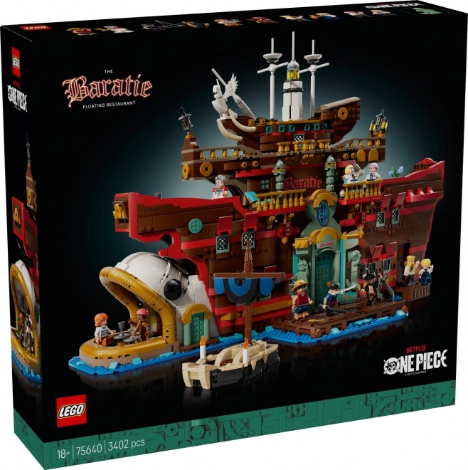 Lego ONE PIECE den flydende restaurant Baratie