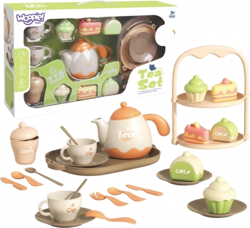 woopie te- og dessertsæt til børn 25 dele