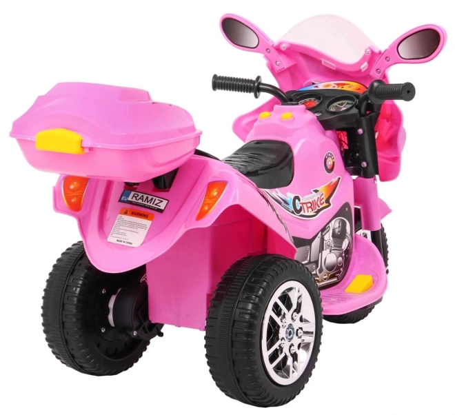 Triciclet BJX-088 elektrisk motorcykel + lyde + lys – Lyserød