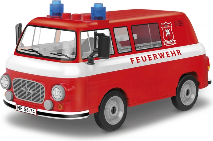 Byggesæt Youngtimer Barkas B1000 Feuerwehr – brandvæsenets minibus (151 klodser)
