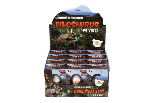 Æg klækkende og voksende dinosaur 6 cm i æske