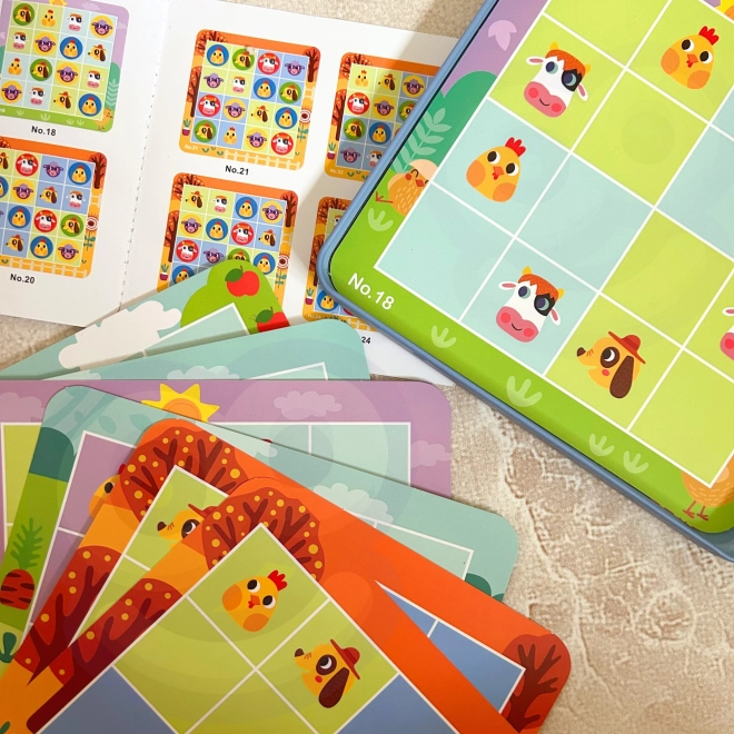 Børne sudoku gård fra Tooky Toy