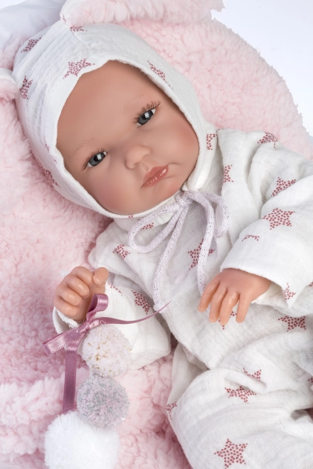Llorens M635-86 tøj til dukke baby NYFØDT størrelse 35-36 cm