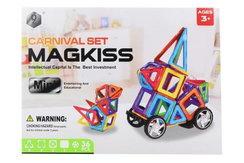 Magnetisk byggesæt Magkiss