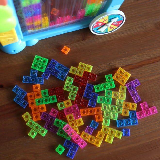 WOOPIE Uddannelsesspil Tetris Farverige Klodser