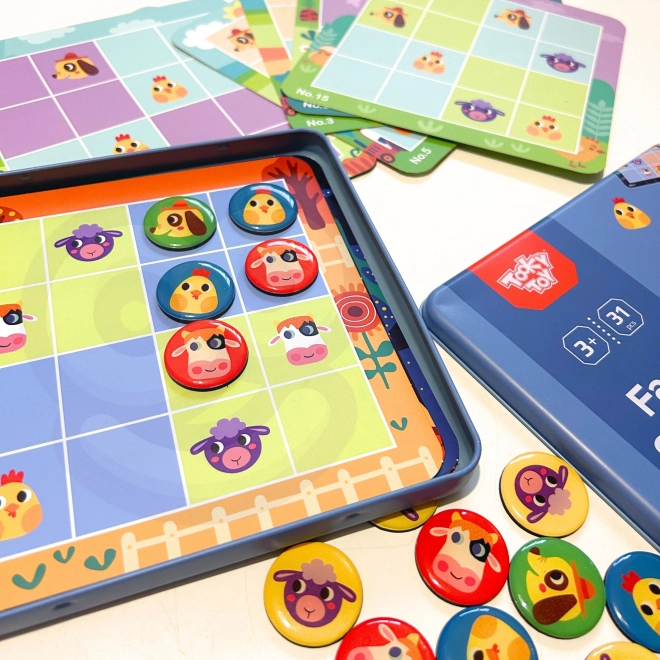 Børne sudoku gård fra Tooky Toy
