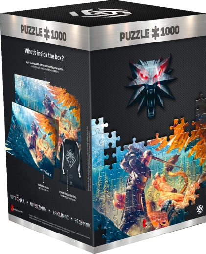 Puzzle GOOD LOOT Witcher – Kamp mod griffen 1000 brikker