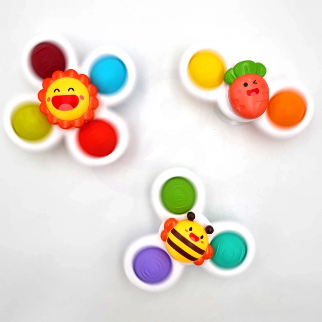 Børnelegetøj WOOPIE 3i1 Spinner