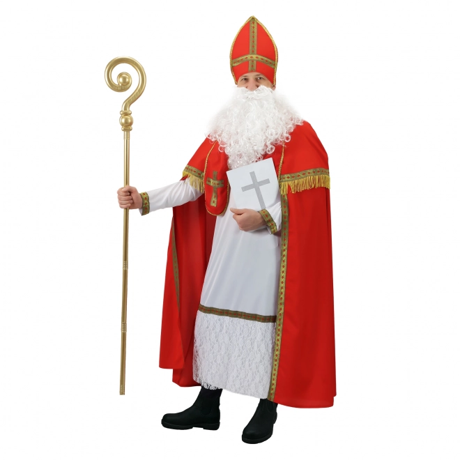 Eksklusivt Sankt Nikolaj-kostume til voksne – e-emballage