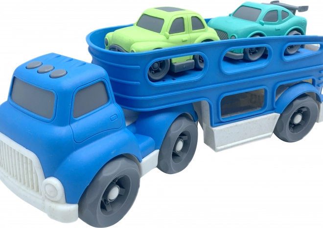 Autotrailer til transport af biler med to biler