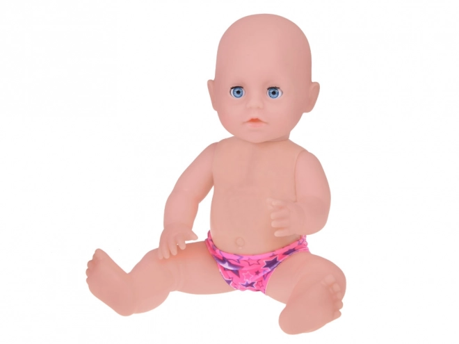 Samling af gummidukke baby
