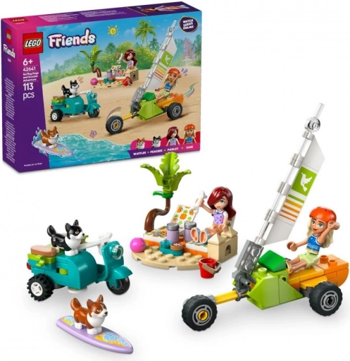 Lego Friends eventyr med surfende hunde og scooter