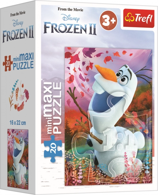 TREFL Puslespil Frost 2: Olaf 20 brikker