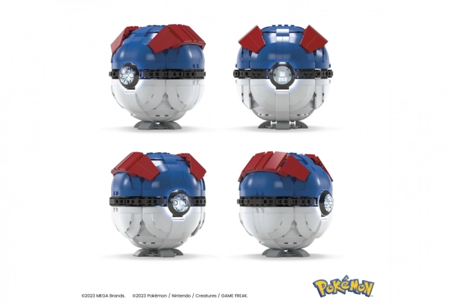 Konstruktionssæt Mega Construx Stor Pokémonkugle