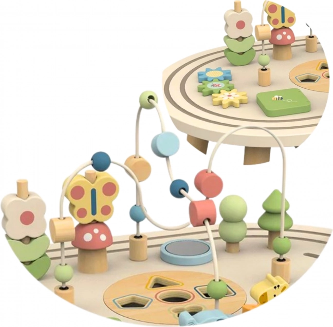 Træ Aktivitetsbord Safari TOOKY TOY