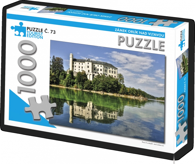 Puslespil Slot Orlík nad Vltavou 1000 Brikker