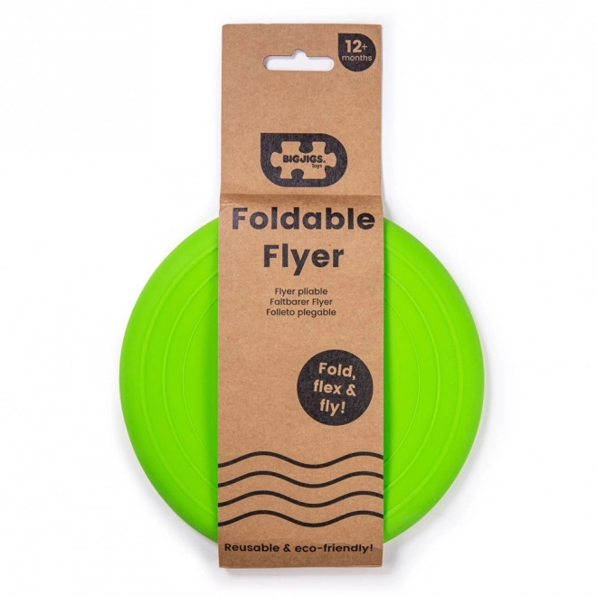 Frisbee Bigjigs Toys grøn til udendørs sjov