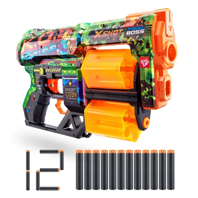 Afgangspistol X-Shot Skins Dread med 12 pile, version B