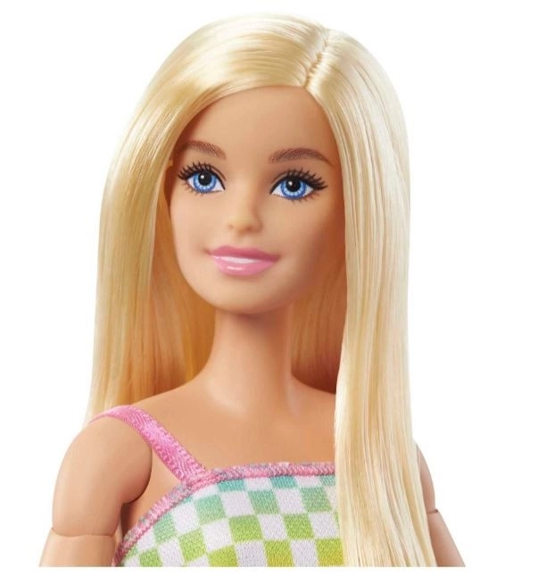 Barbie Model på kørestol i ternet jumpsuit HJT13
