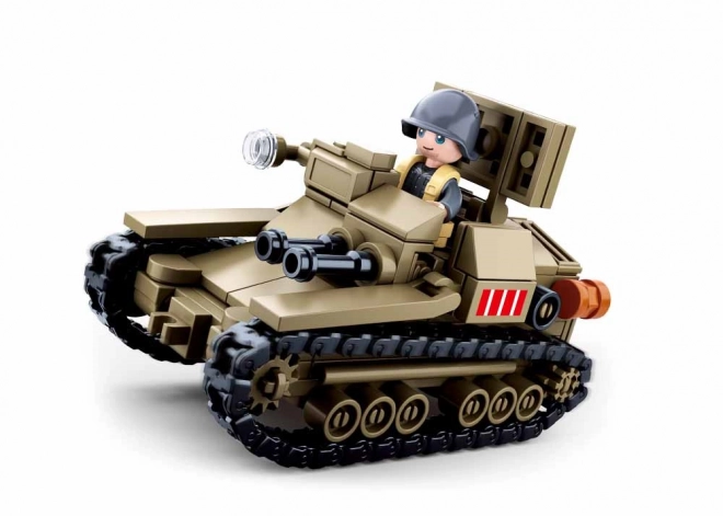 Sluban Anden Verdenskrig M38-B0709 Lille tank