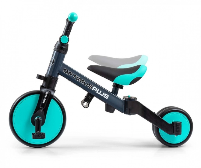 Ride On - Cykel 4v1 OPTIMUS PLUS Mint