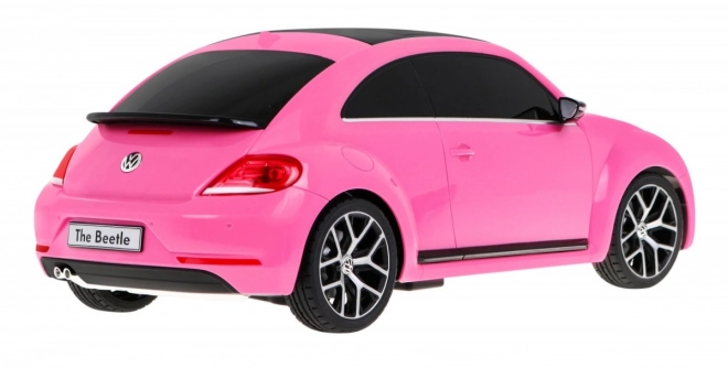 Fjernbetjent bil R/C Volkswagen Beetle Rastar 1:14 lyserød