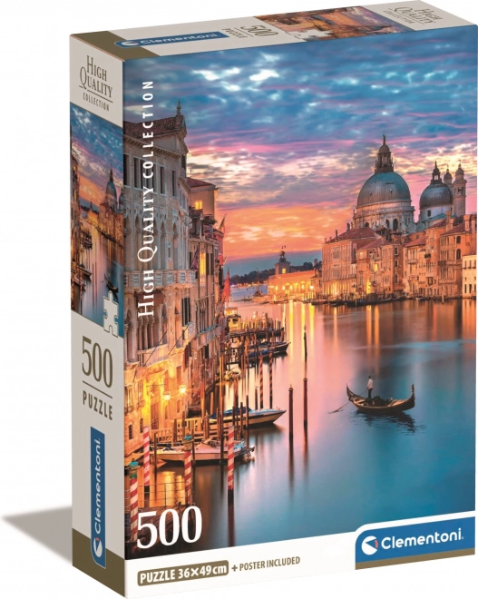 Puslespil 500 brikker Oplyste Venedig