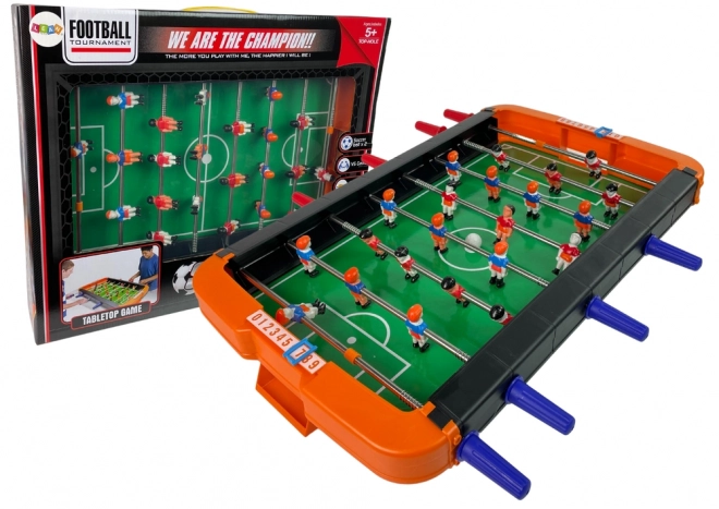 Bordfodboldspil – bordfodbold orange