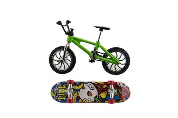 Kolo + finger skateboard skruetrækker plastik 10cm på kort