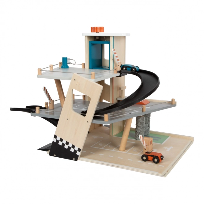 Small Foot træ racerparkering