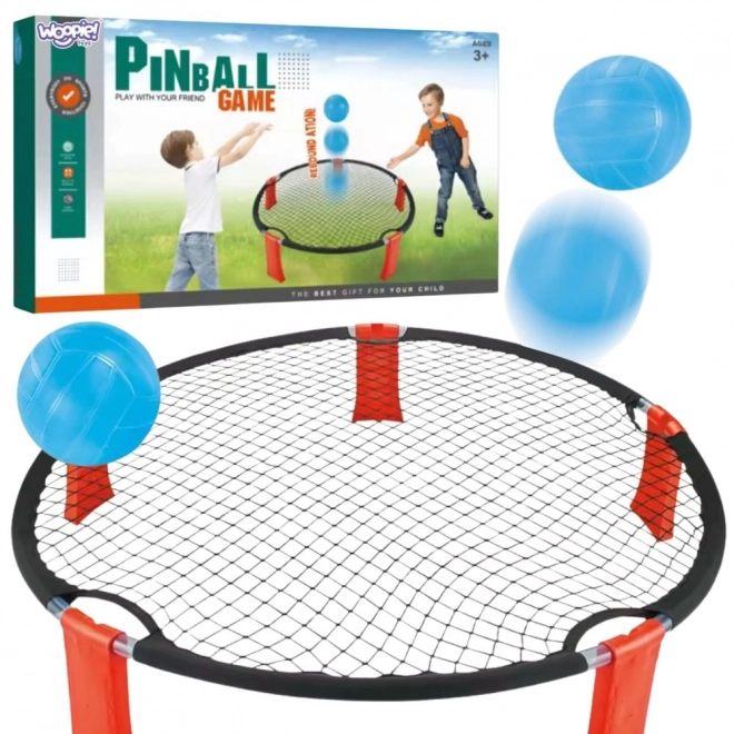Smash Ball spil for færdigheder med trampolin