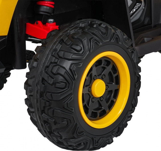 Firehjulet Fast Wheel – Gul