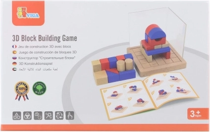 træ 3D byggesæt montessori VIGA