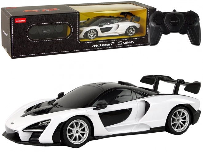 R/C bil McLaren Senna 1:24 hvid