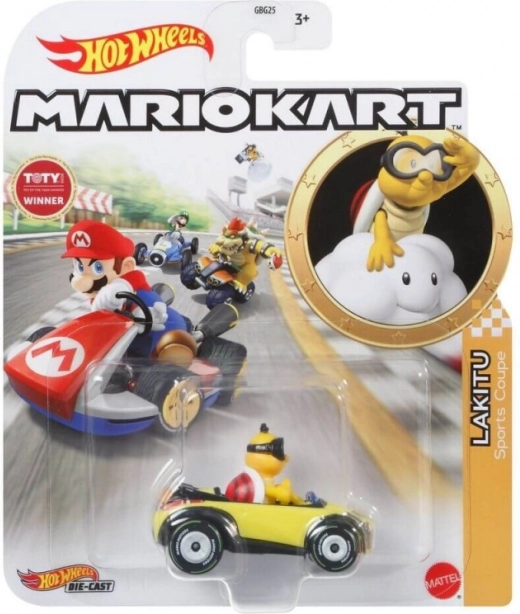 Hot Wheels Mario Kart – Lakitu metalracer 1:64