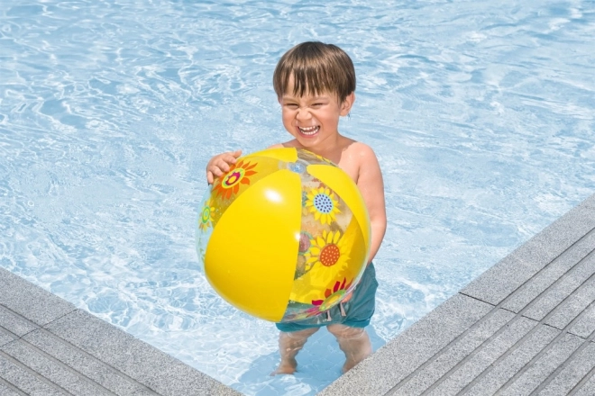 Farverig oppustelig strandbold Bestway Groove 'n Splash 51 cm frugt