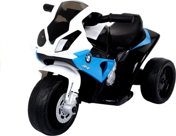 Motor på batteri BMW S1000RR trehjulet blå