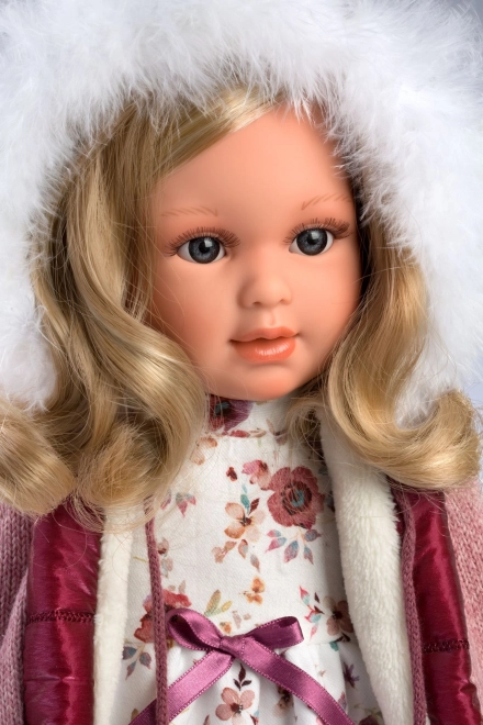 Llorens 54037 LUCIA - realistisk dukke med blødt stofkrop - 40 cm
