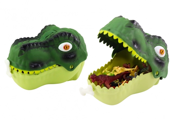 Sæt af dinosaurfigurer Stor dinosaur Grøn 45 El