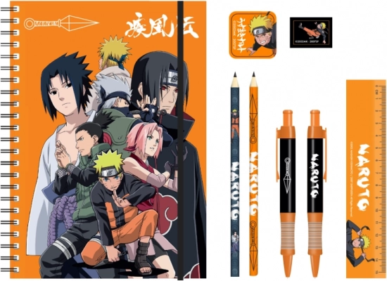 Skolesæt Naruto A4